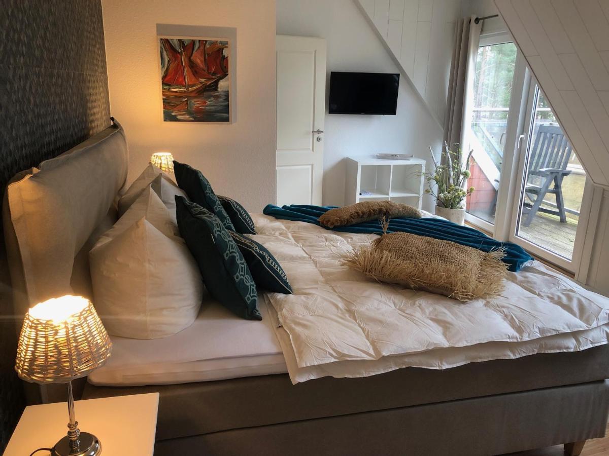 Romantisches Ferienhaus Boddenblick Mit Sauna Pruchten 외부 사진