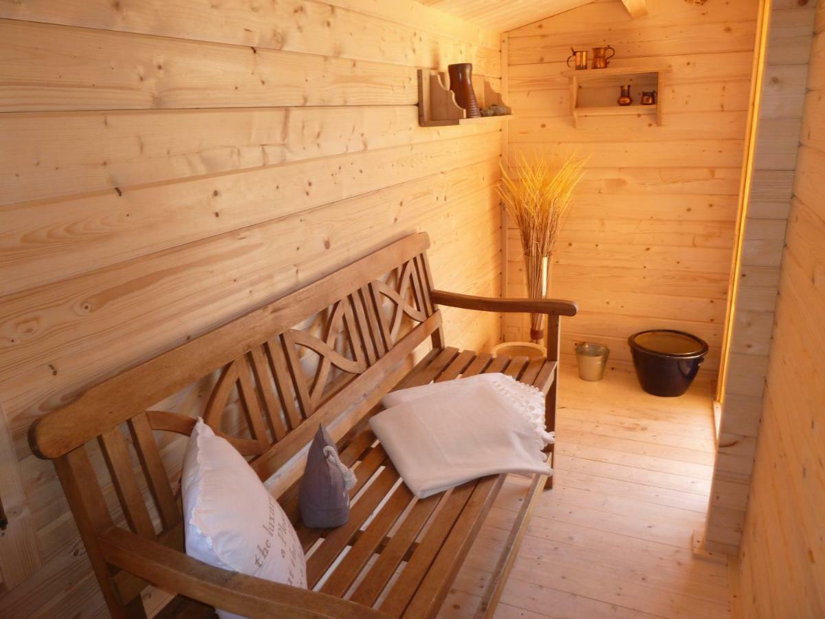 Romantisches Ferienhaus Boddenblick Mit Sauna Pruchten 외부 사진